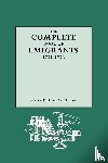 Coldham, Peter Wilson - The Complete Book of Emigrants