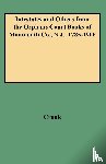 Cronk - Intestates and Others from the Orphans Court Books of Monmouth Co., N.J., 1785-1906