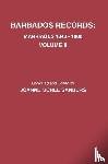 Sanders, Joanne McRee - Barbados Records. Marriages, 1643-1800