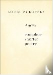 Zukofsky, Louis - Anew