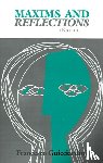 Guicciardini, Francesco - Maxims and Reflections (Ricordi)