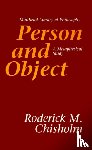 Chisholm, Roderick M (Brown University - Person and Object