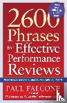 Falcone, Paul - 2600 Phrases for Effective Performance Reviews
