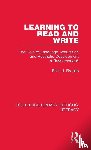 Brooks, Ellen J. (SUNY - Learning to Read and Write