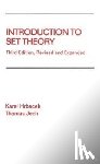 Hrbacek, Karel (City College of New York, Jech, Thomas (Pennsylvania State University - Introduction to Set Theory, Revised and Expanded