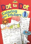 David, Juliet - Dot to Dot Coloring and Stickers [With Stickers]