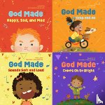 Derico, Laura - God Made All of Me 4-Pack (Books for Babies and Toddlers about Feelings, Actions, Colors, and Sounds)