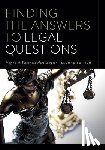 Tucker, Virginia M. - Finding the Answers to Legal Questions