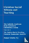 Charles, Rodger - Christian Social Witness and Teaching