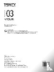 TRIN COLLEGE LONDON - VIOLIN 20202023 GRADE 3 PART ONLY