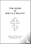 Laurence Campbell - The Order of Holy Matrimony