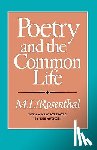 Rosenthal, M. L. - Poetry and the Common Life