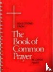 Church Publishing Incorporated - Selections from the Book of Common Prayer in Large Print