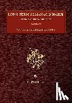Kolbe, Geoffrey - Long Term Almanac