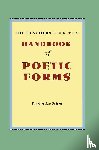  - The Teachers & Writers Handbook of Poetic Forms