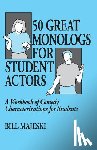 Majeski - 50 Great Monologs for Student Actors