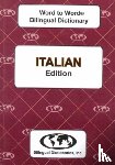 Sesma, C. - English-Italian & Italian-English Word-to-Word Dictionary