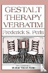 Perls, Frederick S. - Gestalt Therapy Verbatim