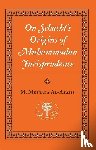 al-Azami, M. Mustafa - On Schacht's Origins of Muhammadan Jurisprudence