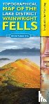 Knowles, Peter - Topographical Map of the Lake District Wainwright Fells