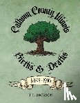 Dickson, J. L. - Calhoun County, Illinois Births & Deaths 1878-1916