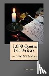 Coleman, Kimberly - 1,000 Quotes For Writers