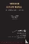 Du Toit, Francois - Mirror Study Bible 10th Edition 1200 page Hardcover [Excluding Acts] 7 X 10 Inch, Wide Margin.