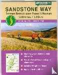 Liddle, Ted - Sandstone Way Cycle Route Map - Northumberland