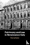 Kuehn, Thomas (Clemson University - Patrimony and Law in Renaissance Italy