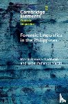 Ranosa-Madrunio, Marilu (University of Santo Tomas), Martin, Isabel Pefianco (Ateneo de Manila University) - Forensic Linguistics in the Philippines