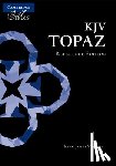  - KJV Topaz Reference Edition, Brown Calf Split Leather, Kj674