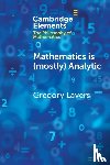 Lavers, Gregory (Concordia University - Mathematics is (mostly) Analytic