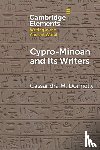 Donnelly, Cassandra M. (University of Cyprus) - Cypro-Minoan and Its Writers