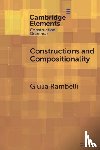 Rambelli, Giulia (University of Bologna) - Constructions and Compositionality
