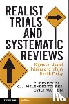 Bonell, Chris (London School of Hygiene and Tropical Medicine), Melendez-Torres, G. J. (University of Exeter), Warren, Emily (London School of Hygiene and Tropical Medicine) - Realist Trials and Systematic Reviews