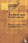 Leclercq, Benoit (University of Lille), Morin, Cameron (University of Paris-Cite) - The Meaning of Constructions