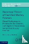 Johnson, Niles (Ohio State University), Yau, Donald (Ohio State University) - Homotopy Theory of Enriched Mackey Functors