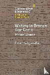 Salgarella, Ester (Aarhus Institute of Advanced Studies - Writing in Bronze Age Crete