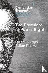 Capps, Patrick (University of Bristol Law school), Rivers, Julian (University of Bristol Law School) - The Postulate of Public Right