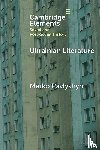 Pavlyshyn, Marko (Monash University) - Ukrainian Literature