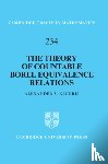 Kechris, Alexander S. (California Institute of Technology) - The Theory of Countable Borel Equivalence Relations