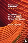 Hopkyns, Sarah (University of St Andrews - Decoloniality in Multilingual University Spaces
