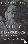 Robinson, David (Colgate University - Ability and Difference in Early Modern China