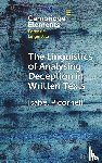 Picornell, Isabel (Aston University) - The Linguistics of Analysing Deception in Written Texts
