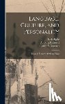 Spier, Leslie 1893-1961 Ed - Language, Culture, and Personality; Essays in Memory of Edward Sapir