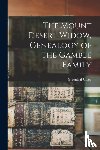 Cilley, Greenleaf 1829-1899 - The Mount Desert Widow, Genealogy of the Gamble Family