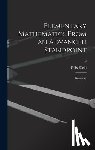 Klein, Felix 1849-1925 - Elementary Mathematics From an Advanced Standpoint: Geometry; 2