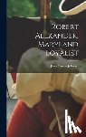 Johnson, Janet Bassett - Robert Alexander, Maryland Loyalist