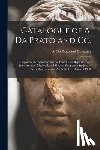 A. DA PRATO AND COMP - Catalogue of A. Da Prato and Co.