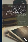Percy, Thomas 1729-1811, Wheatley, Henry Benjamin 1838-1917 - Reliques of Ancient English Poetry, Consisting of Old Heroic Ballads, Songs, and Other Pieces of Our Ealier Poets; 2